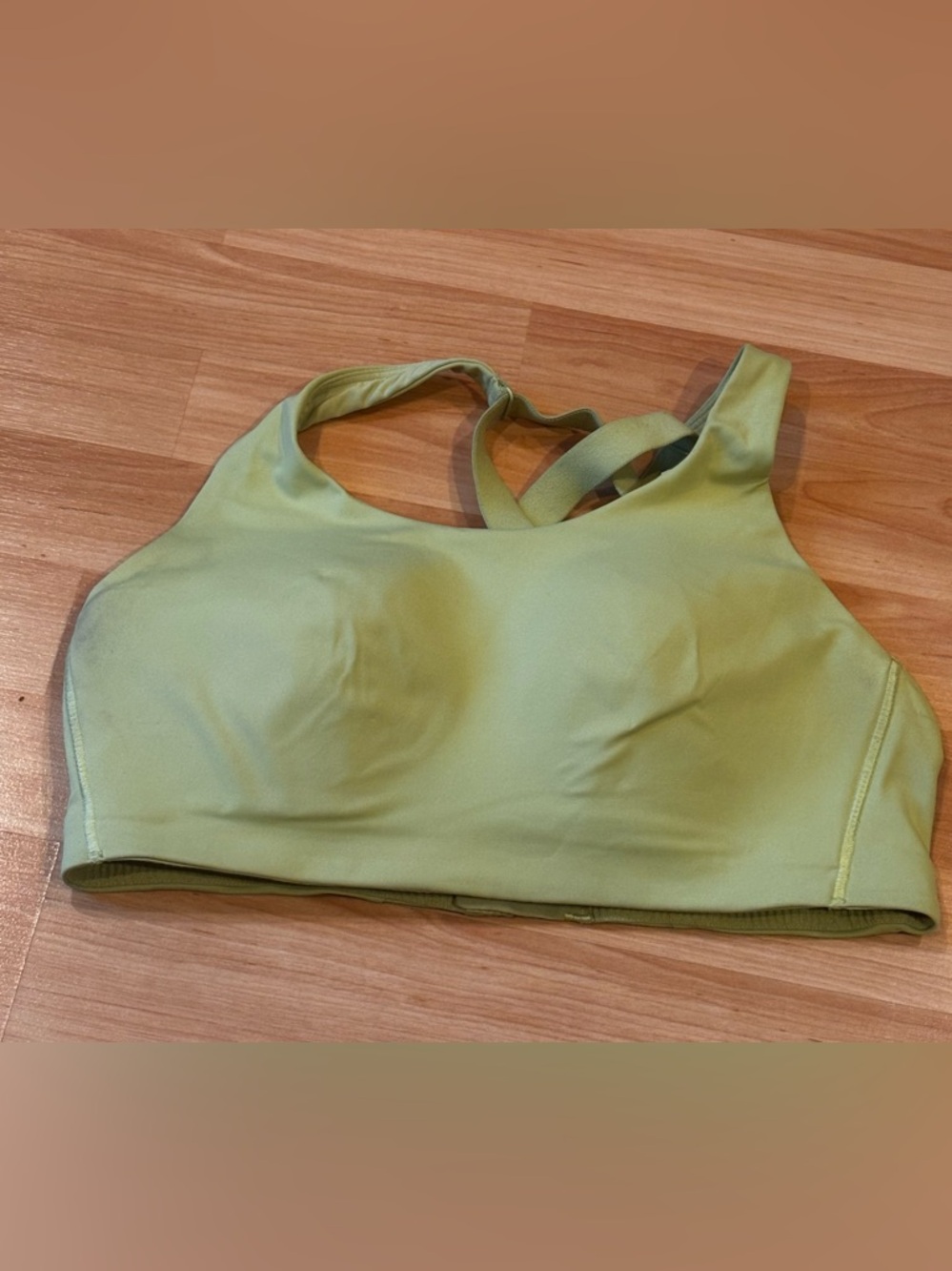 Lululemon Lime Green Sports Bra